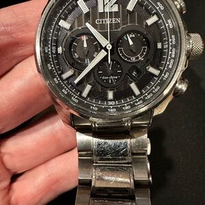 Citizen Black and Silver Men's Watch
